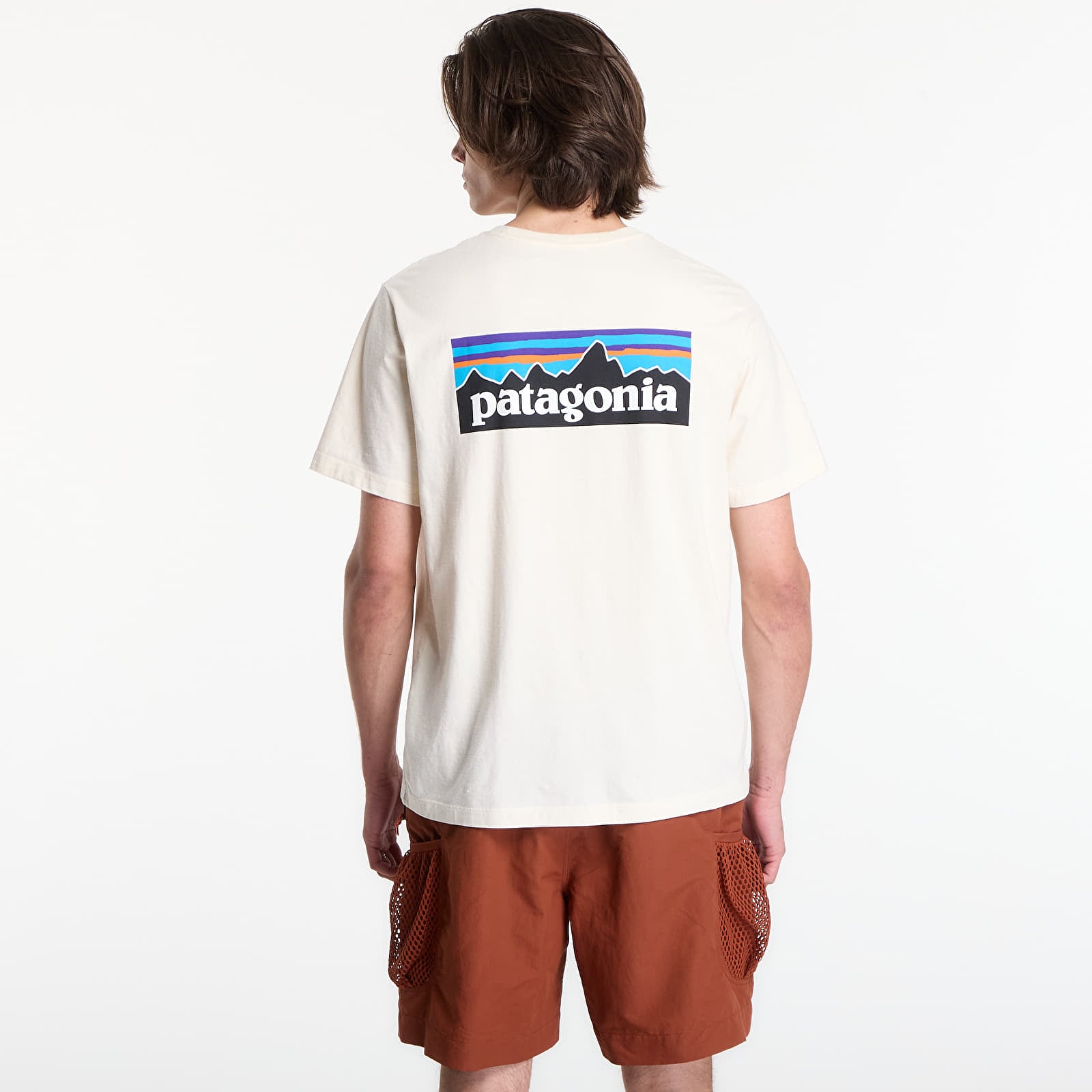Majice i košulje Patagonia M'S P-6 Logo T-Shirt Undyed Natural