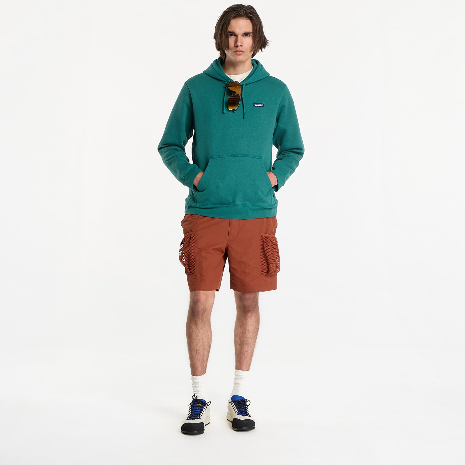 Hoodies and sweatshirts  Patagonia M'S P-6 Label Uprisal Hoody Gem Green