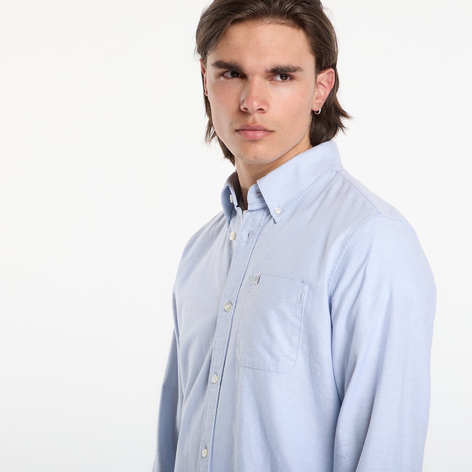 Shirts GAP Intl Ls Standard Oxford - Logo