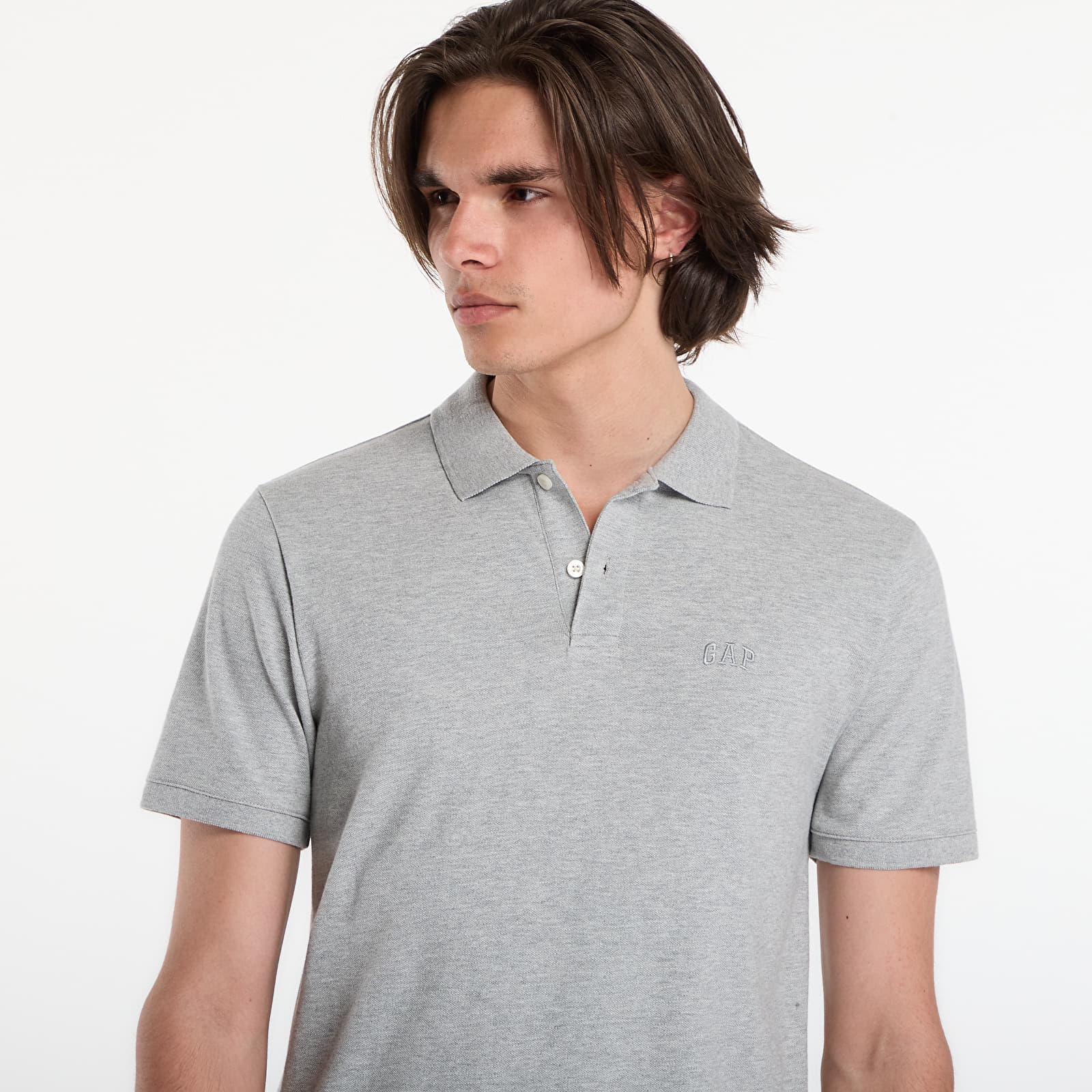 T-shirts GAP F-Logo Pk Polo Grey