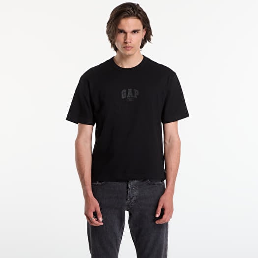 GAP Intl Hvy Crop Logo T Black
