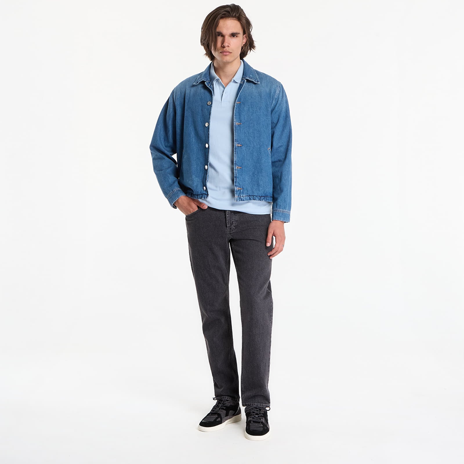 T-shirts GAP F-Logo Pk Polo Blue