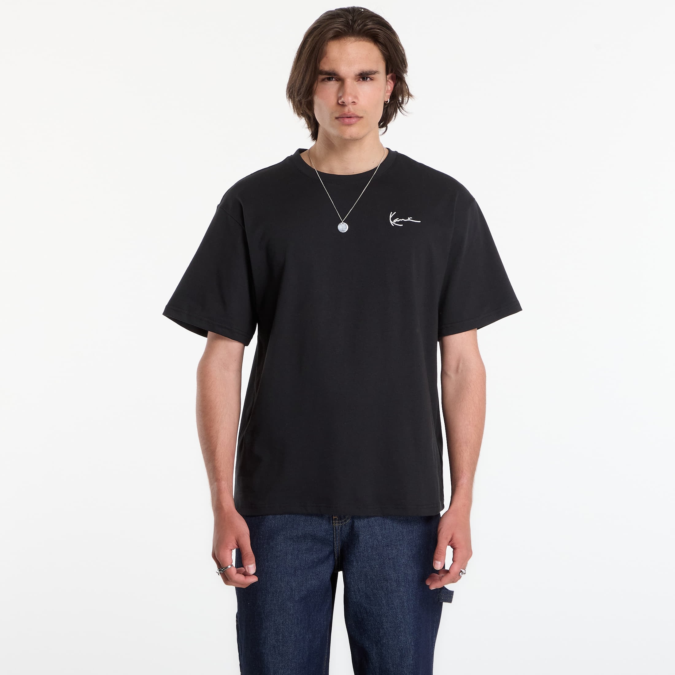T-shirt Karl Kani Signature Oversized T-Shirt Black S