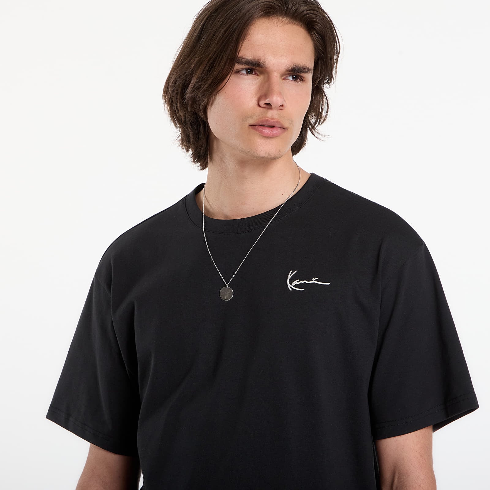 Majice i košulje Karl Kani Signature Oversized T-Shirt Black