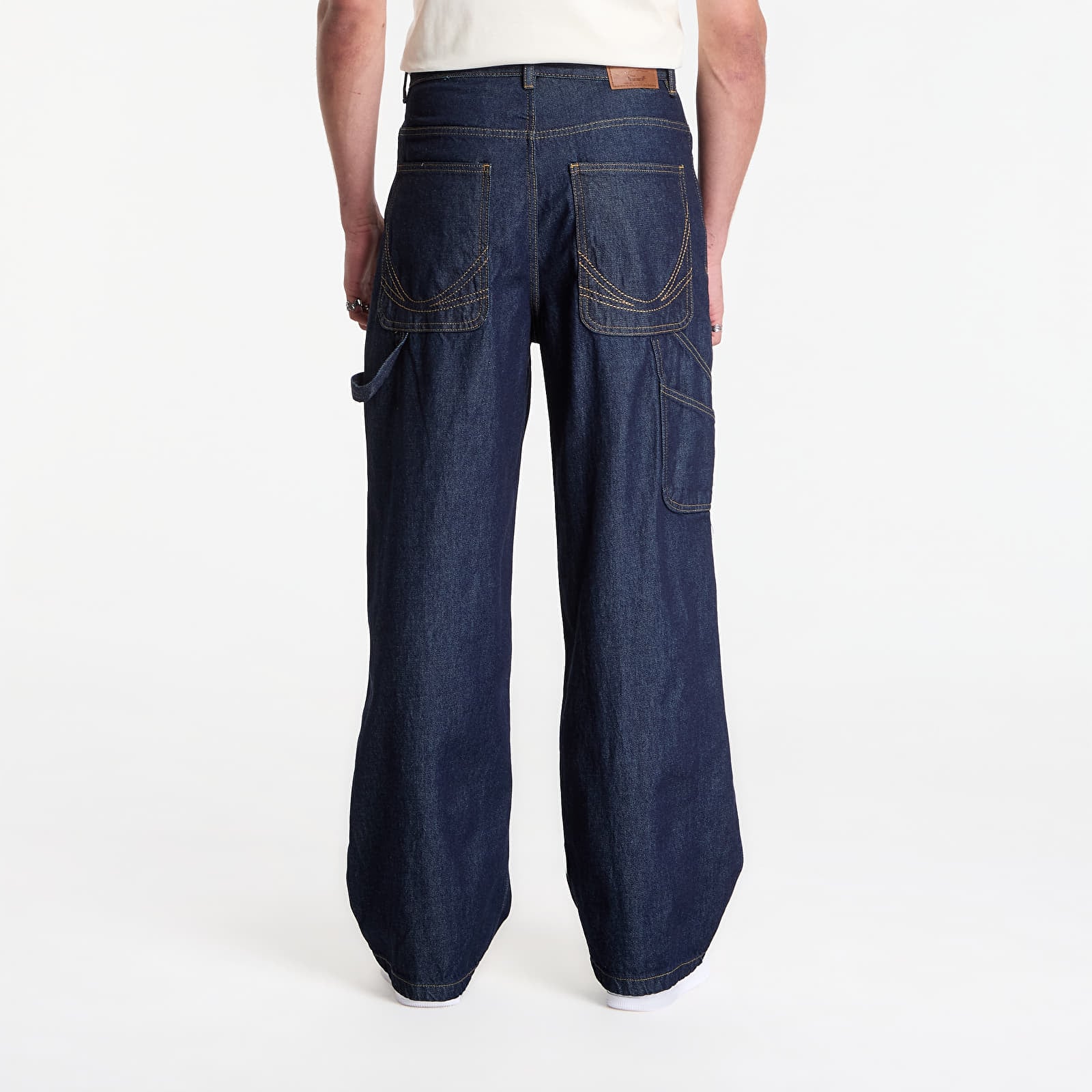 Jeans Karl Kani Og Rinsed Relaxed Baggy Workwear Jeans Blue