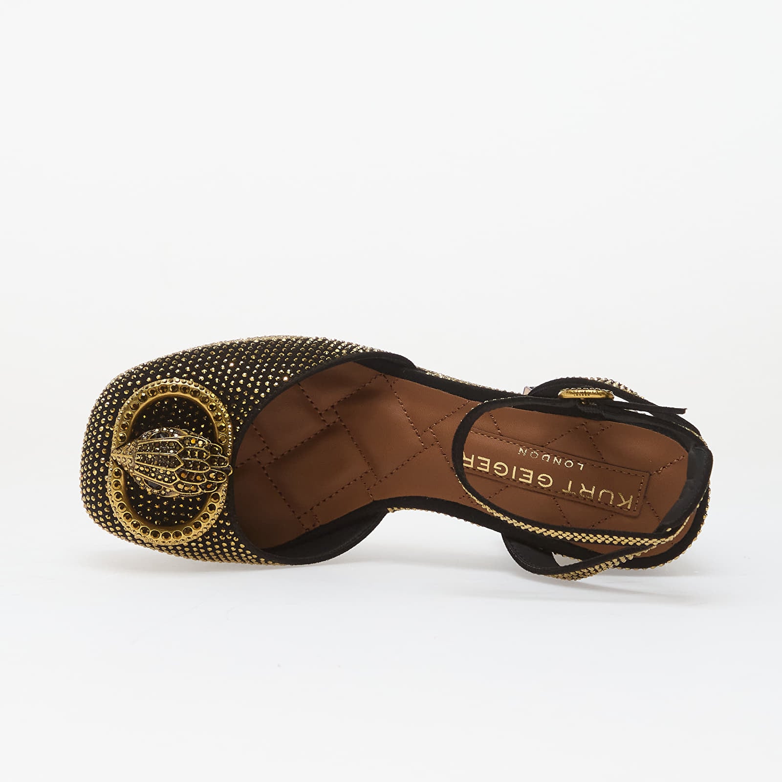 Shoes Kurt Geiger Chelsea Closed Platform Gold Comb