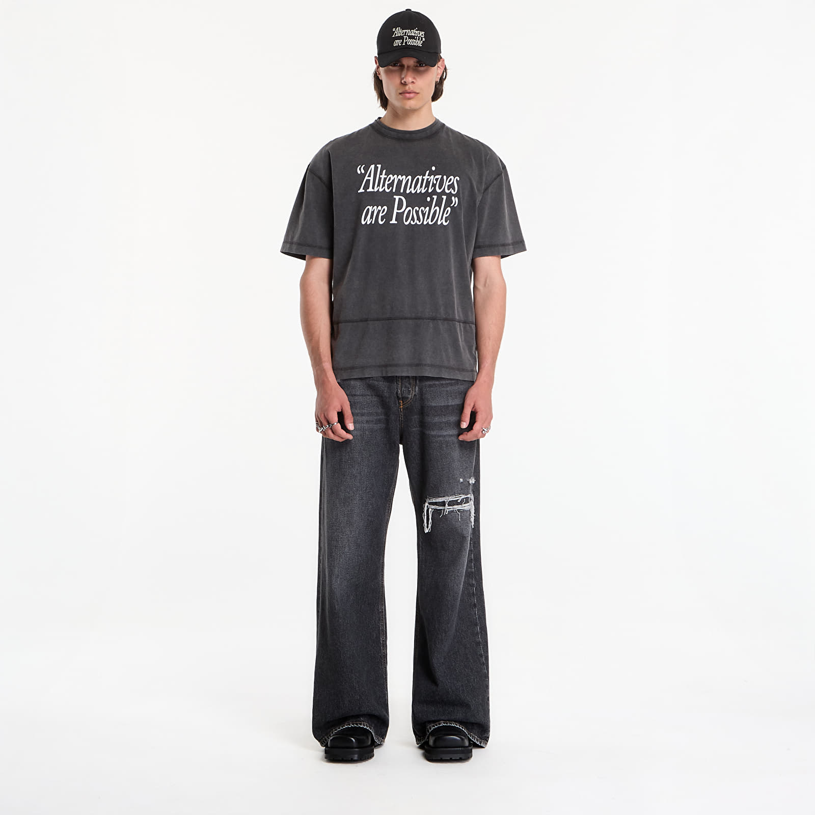 T-shirts Études Studio Relax T-Shirt Options Dark Grey