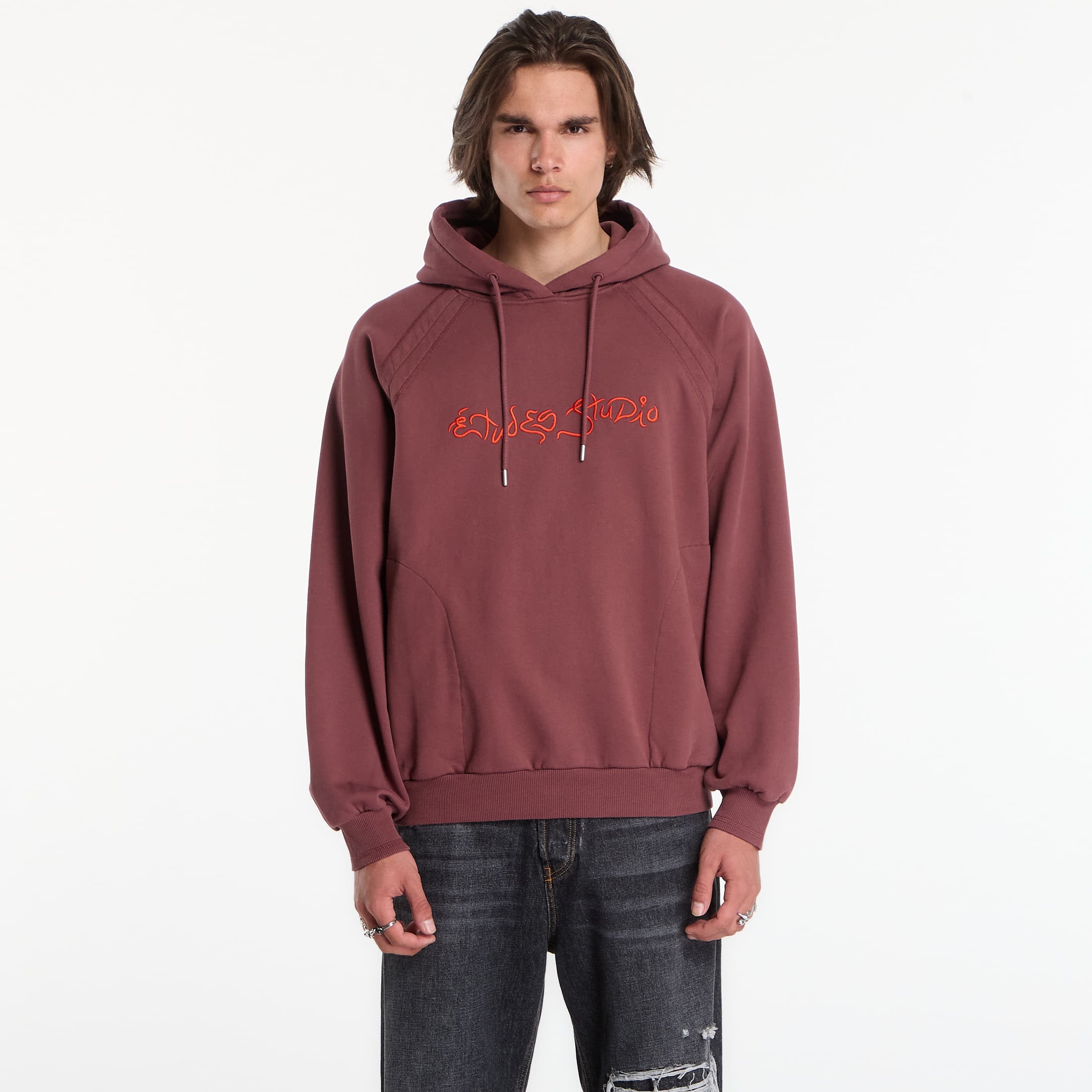 Φούτερ Études Studio Oversize Hoodie Dream Dark Red M