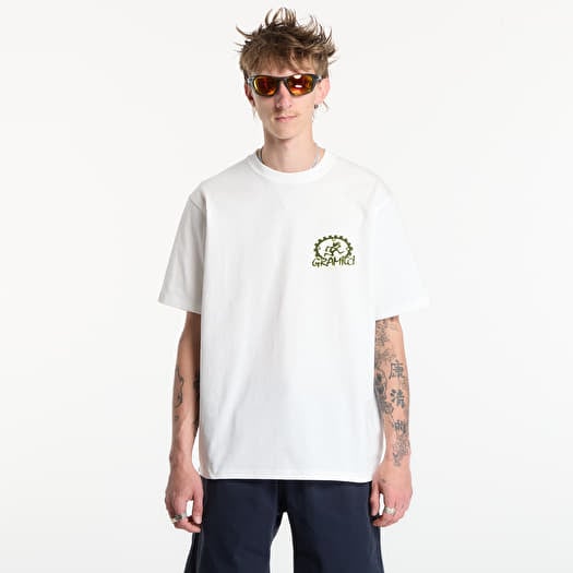 T-shirt Gramicci Equipped For Dirt Tee UNISEX White