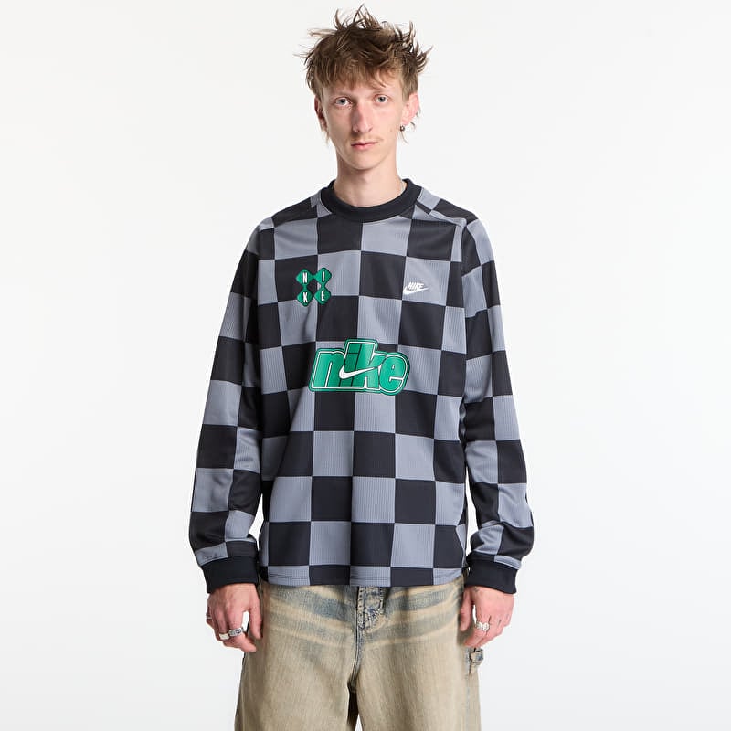 Trikot Nike Sportswear Club Men's Goalie Top Smoke Grey/ Black/ Malachite