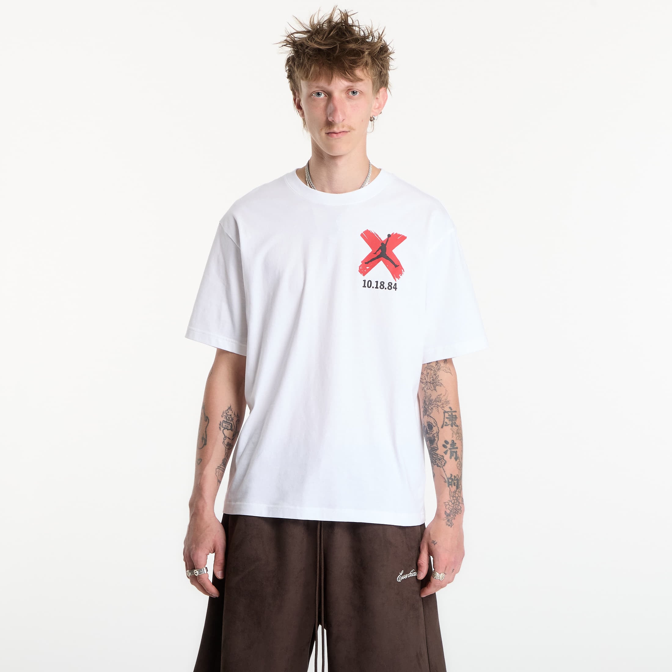 T-shirt Jordan Brooklyn Men's T-Shirt White XS