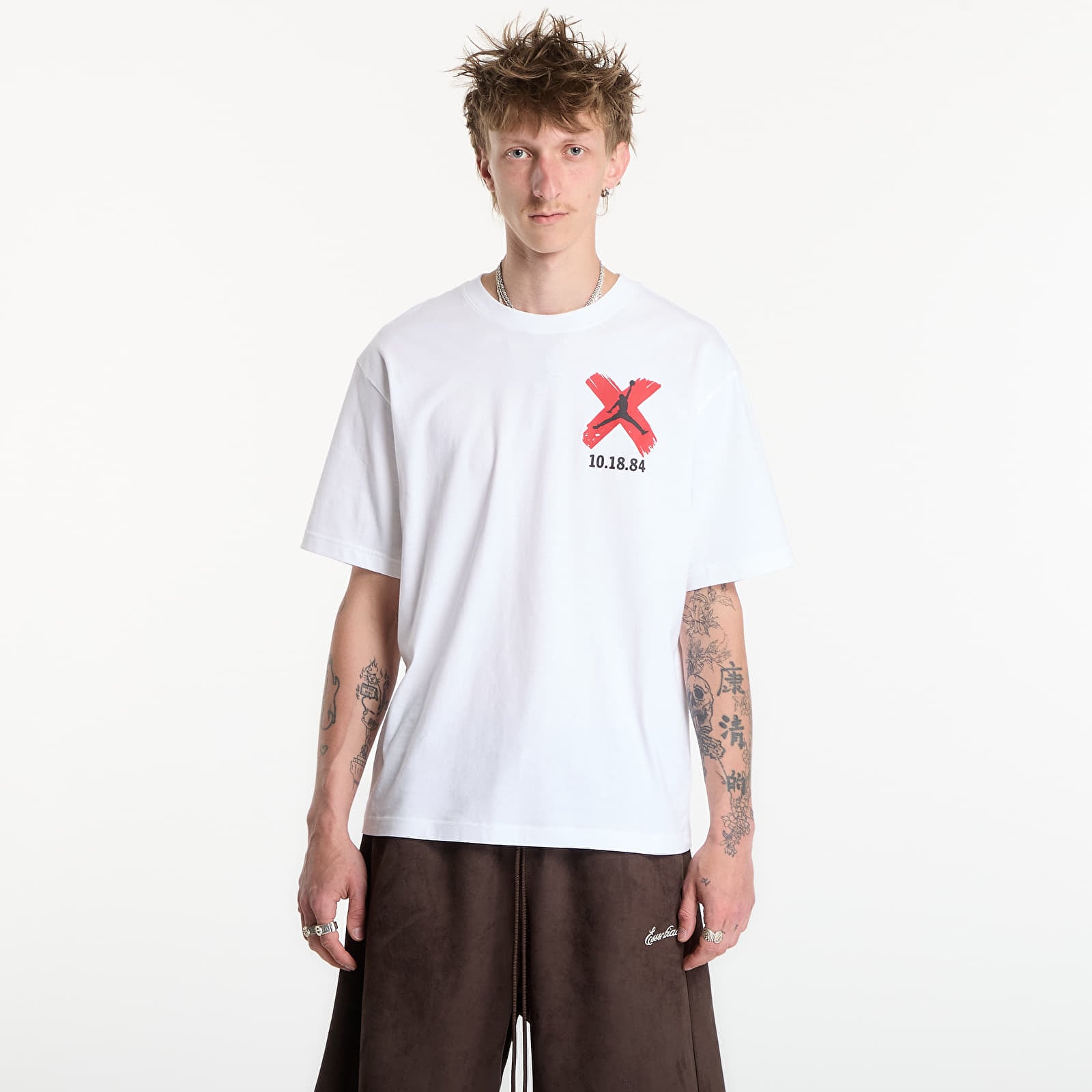 T-Shirts Männer Jordan Brooklyn Men's T-Shirt White
