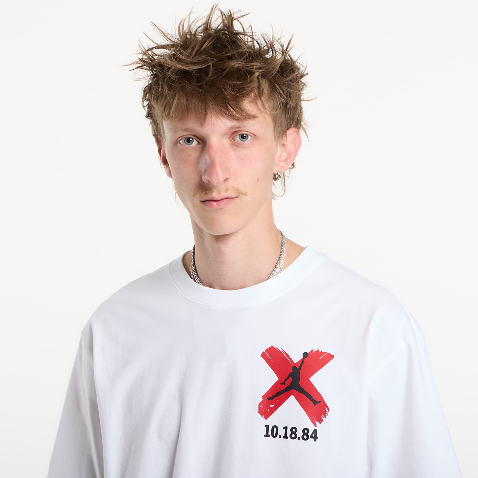 T-Shirts Männer Jordan Brooklyn Men's T-Shirt White