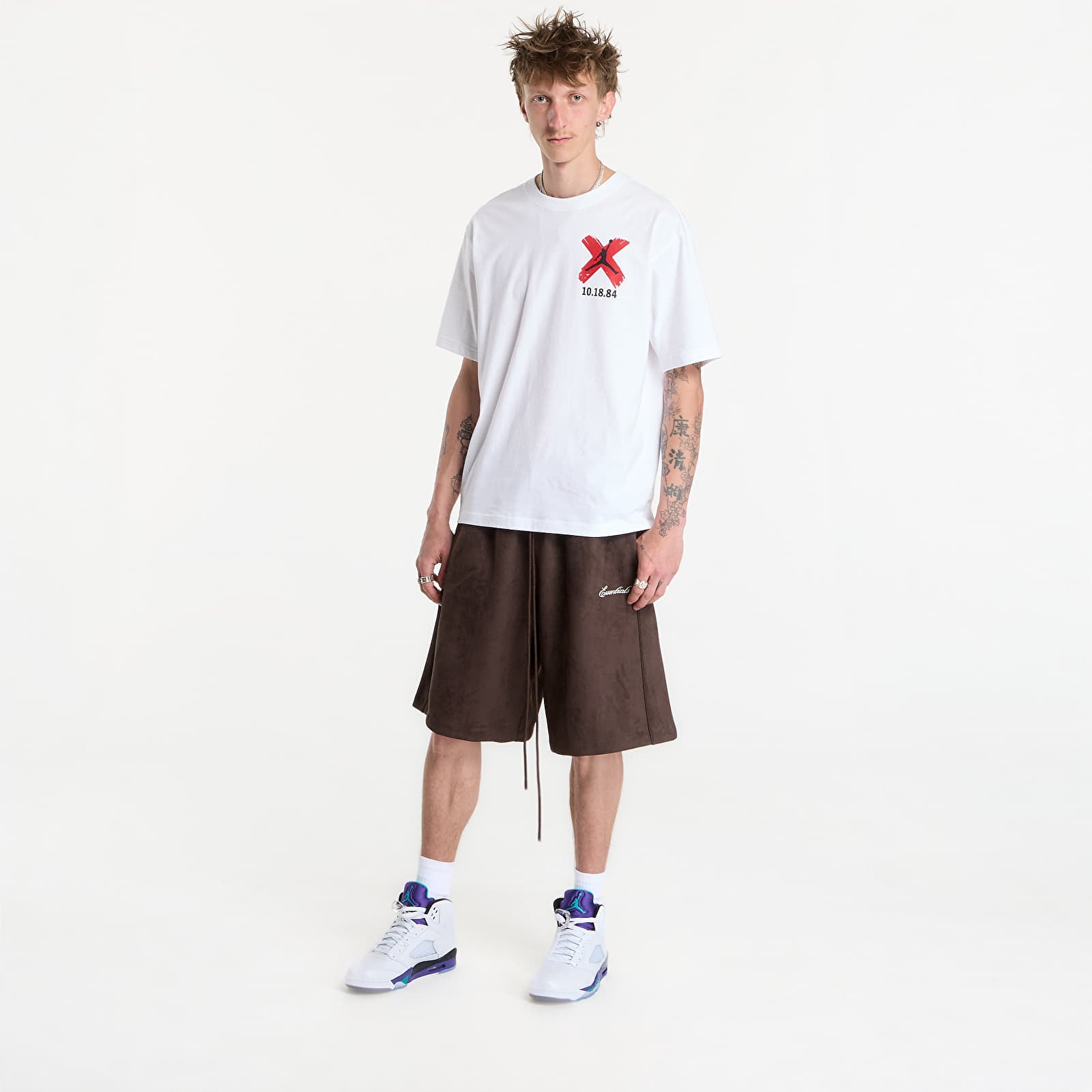 T-Shirts Männer Jordan Brooklyn Men's T-Shirt White