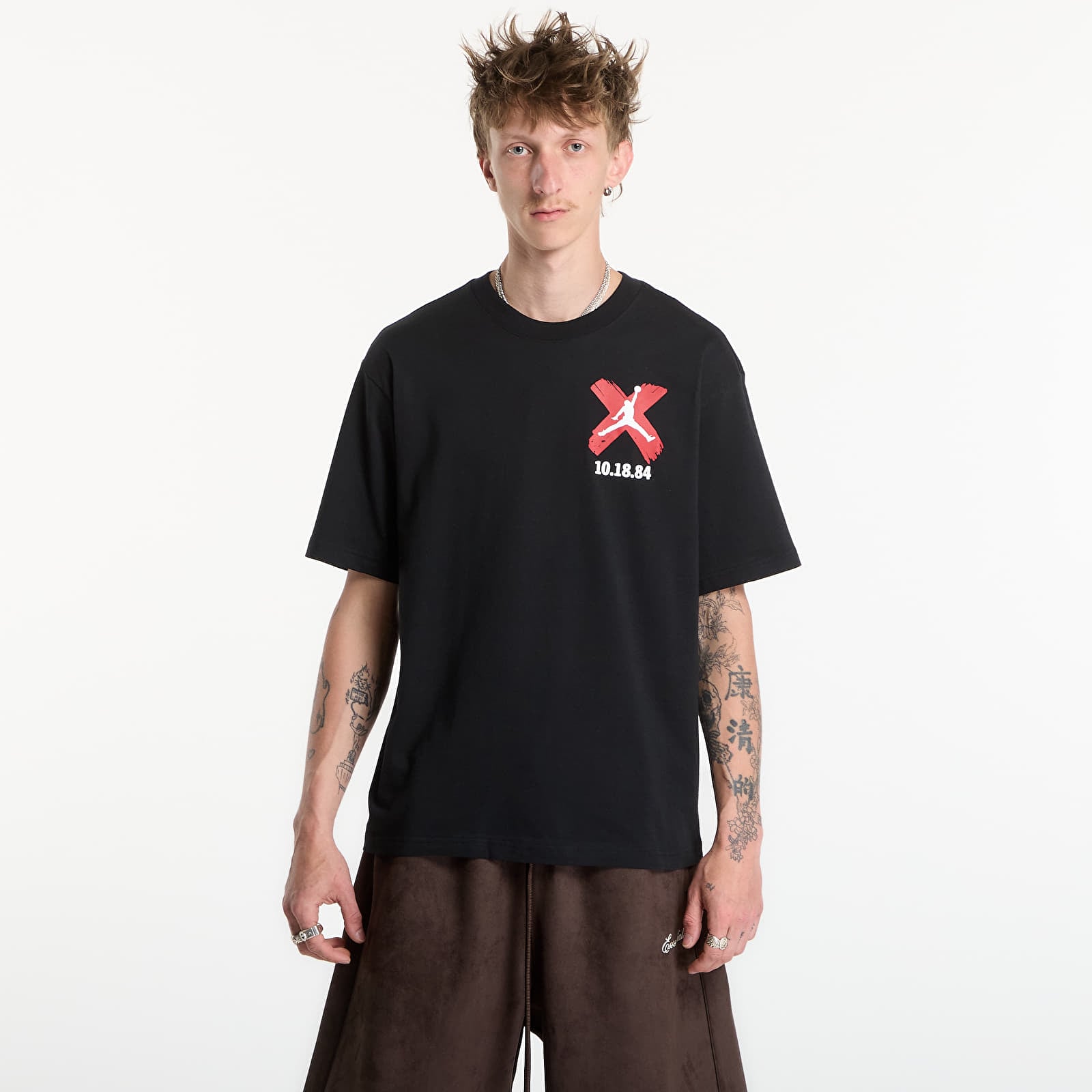 T-Shirts Männer Jordan Brooklyn Men's T-Shirt Black