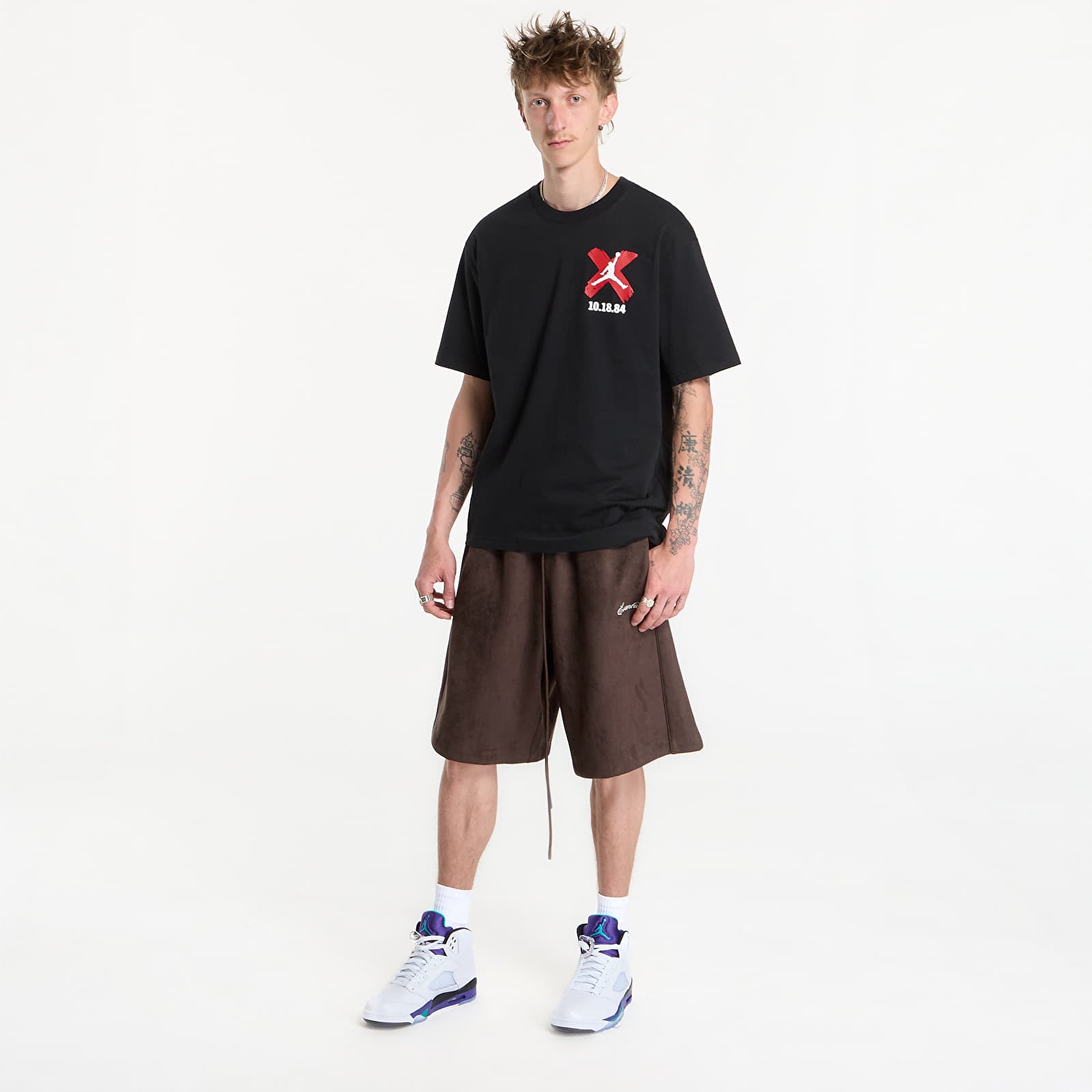 T-Shirts Männer Jordan Brooklyn Men's T-Shirt Black