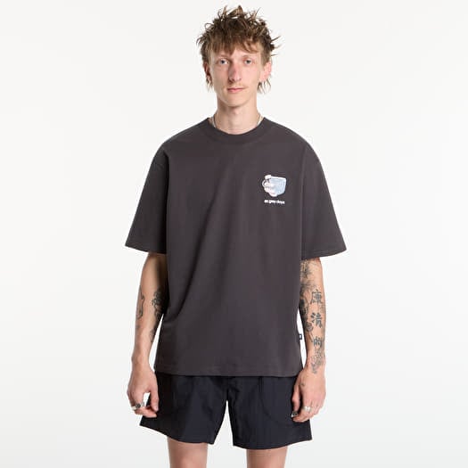Majica New Balance Grey Days Coffee Oversized T-Shirt Black Cement