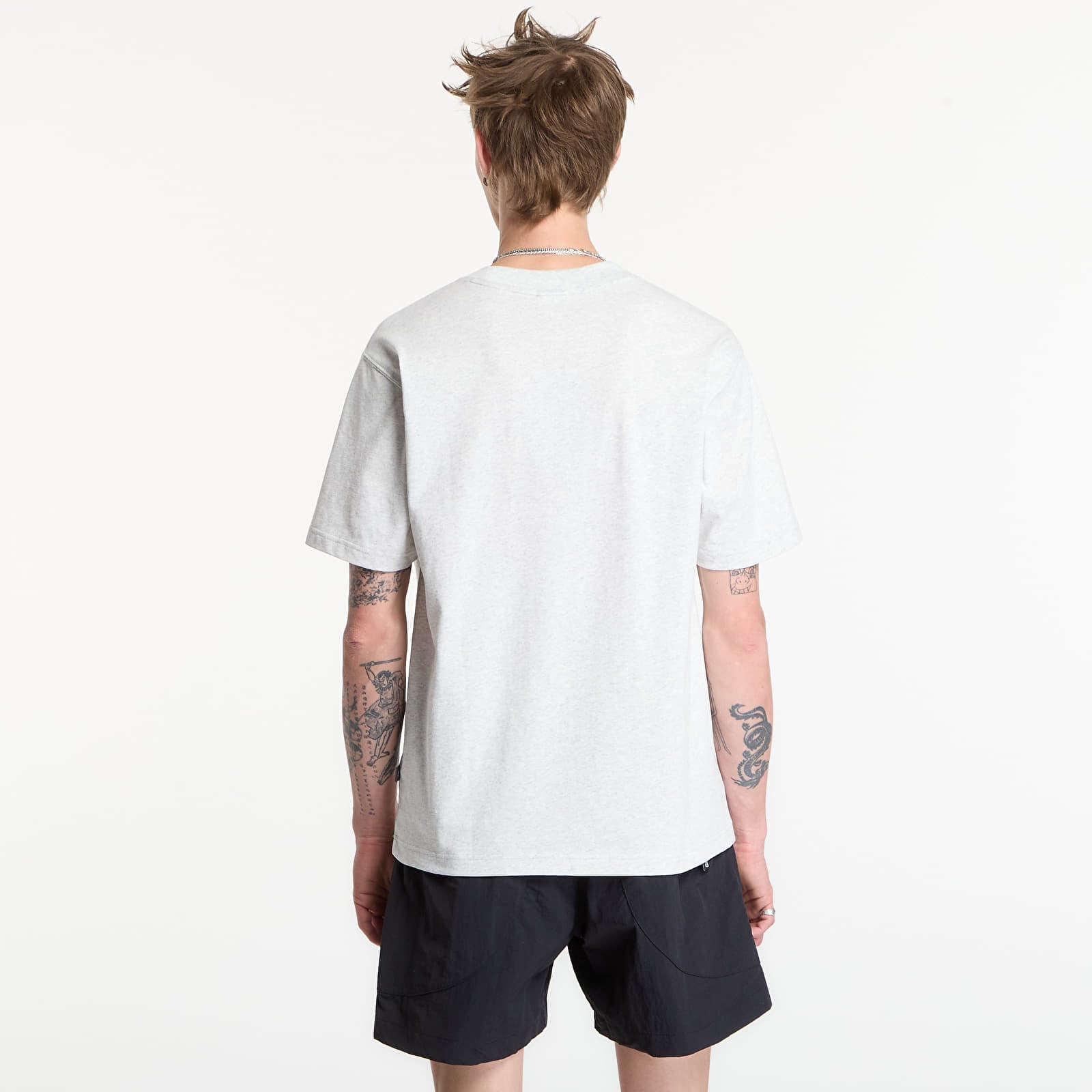 T-Shirts Männer New Balance Grey Days Speaker T-Shirt Ash Heather