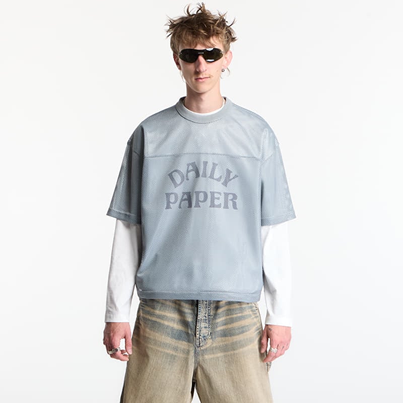 T-Shirt Daily Paper Boxy Mesh T-Shirt Dawn Blue