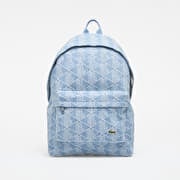 LACOSTE Backpack Silver Chine/ Black-Silver Chine