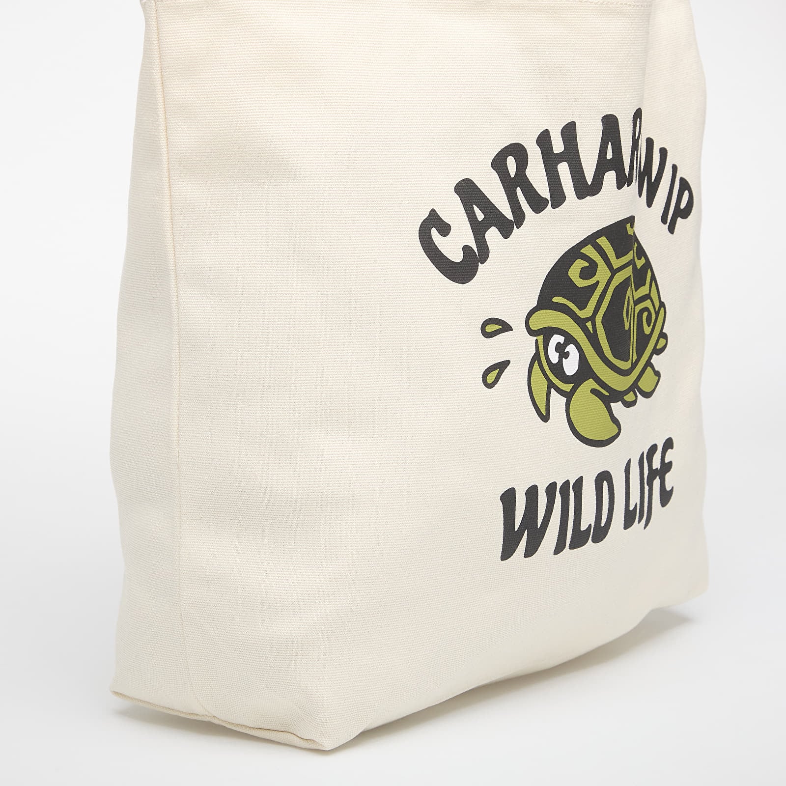 Crossbody torbe Carhartt WIP Canvas Graphic Tote Wild Life Print/ Natural