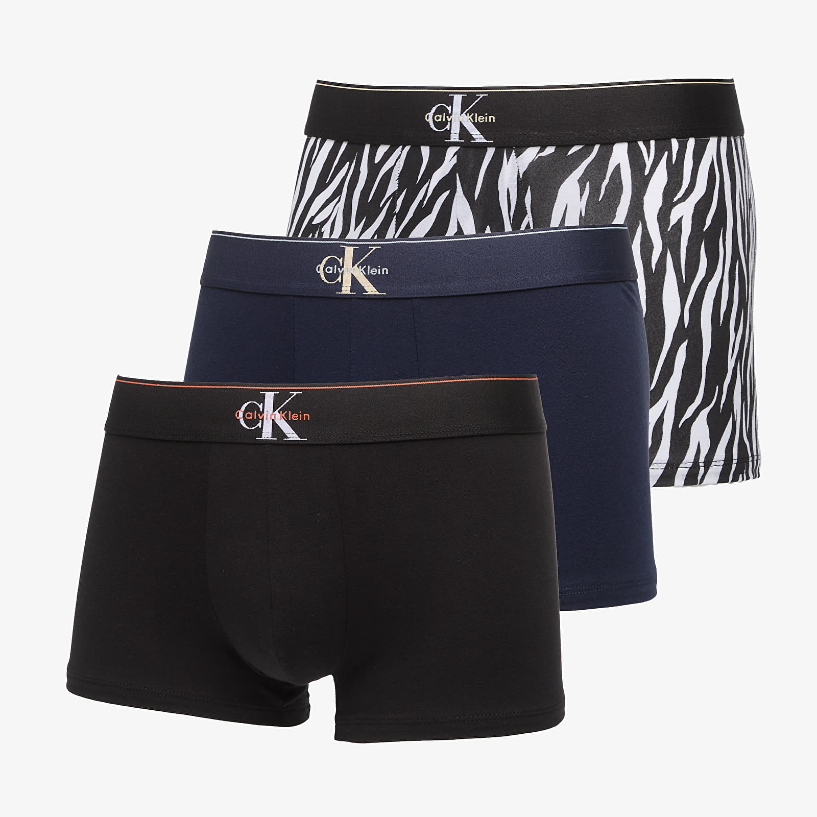Boksininkų šortai Calvin Klein Trunk 3-Pack Blue