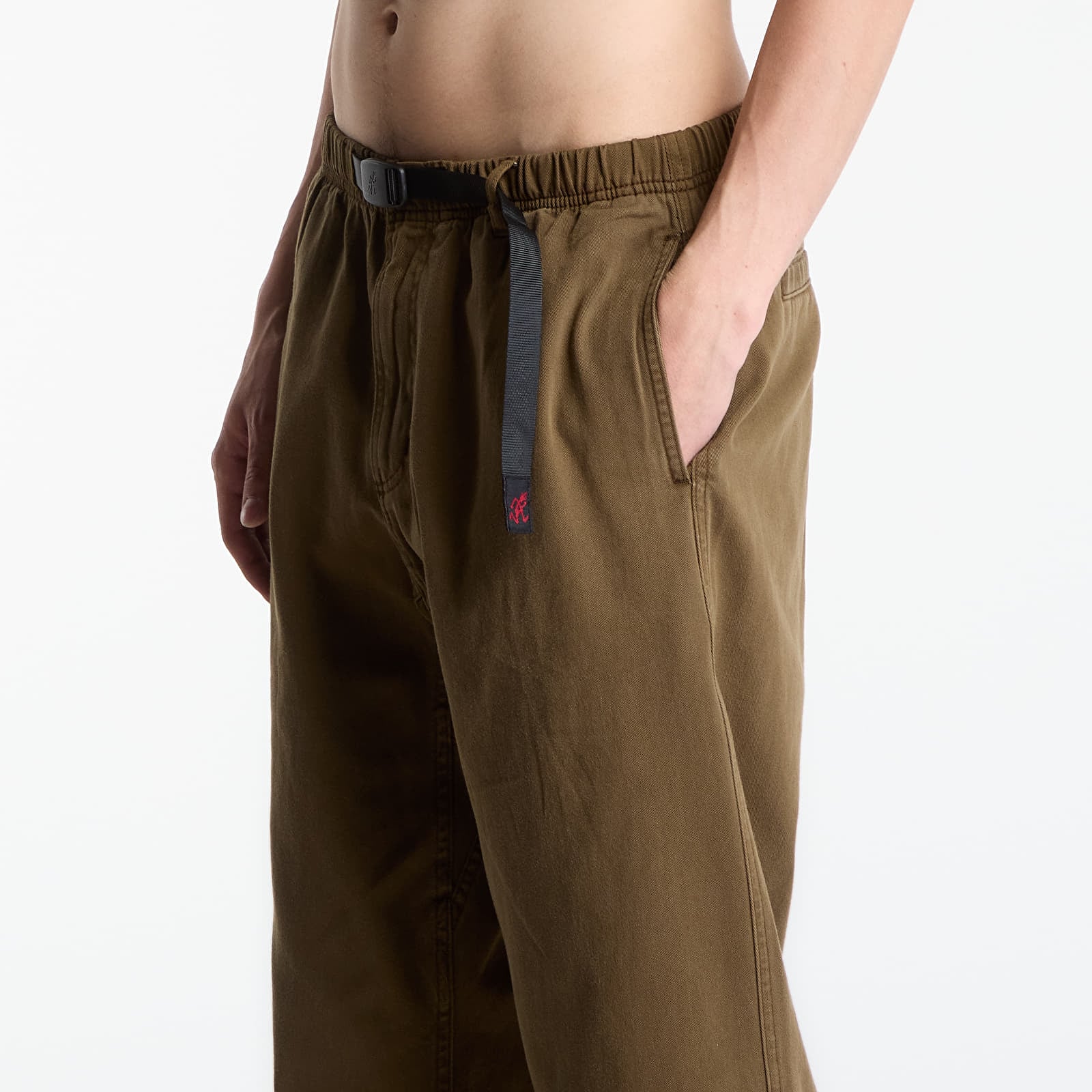 Men's trousers Gramicci G-Pant Straight Fit Bark Pigment