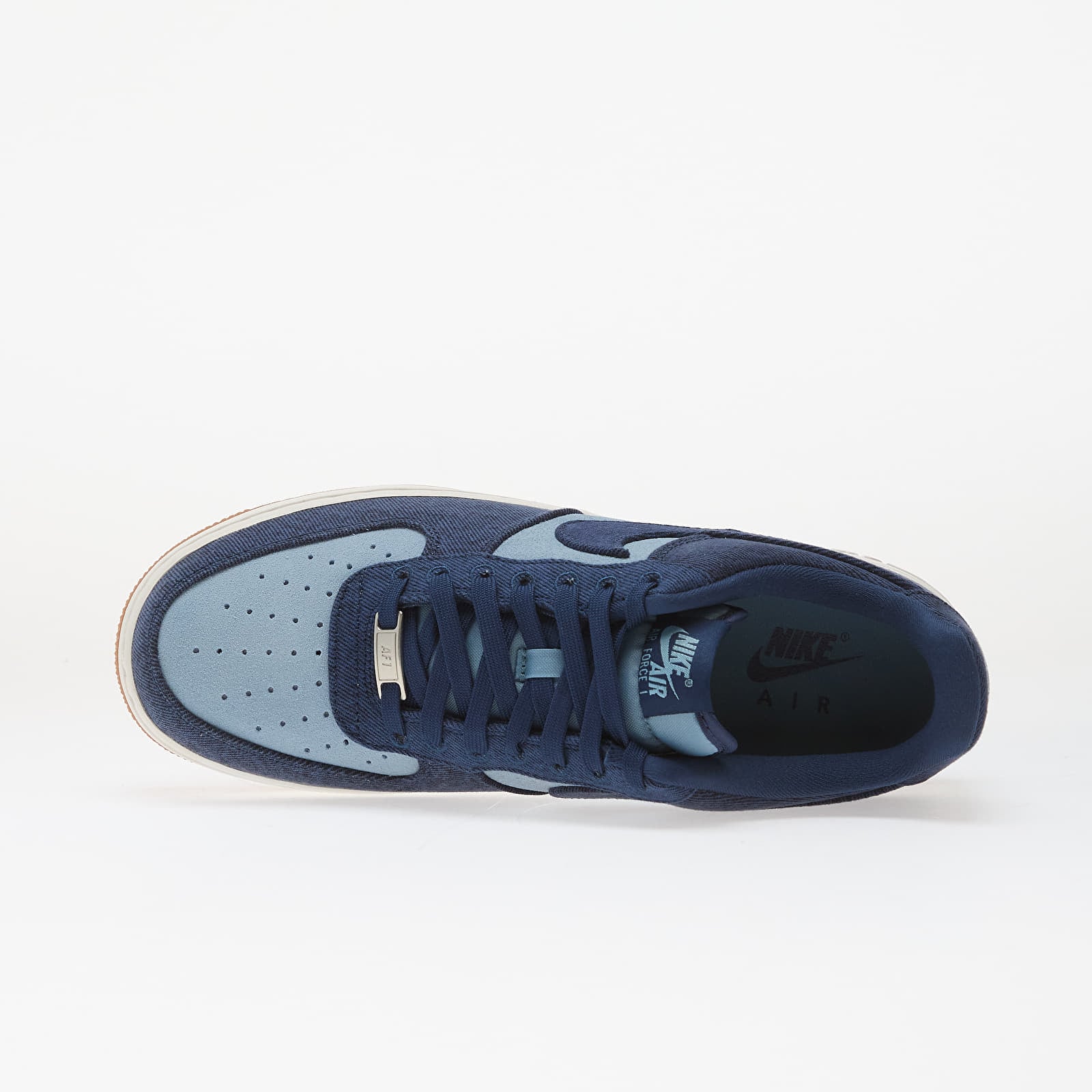 Men's sneakers and shoes Nike Air Force 1 '07 Lv8 Denim Navy/ Navy-Worn Blue-Summit White