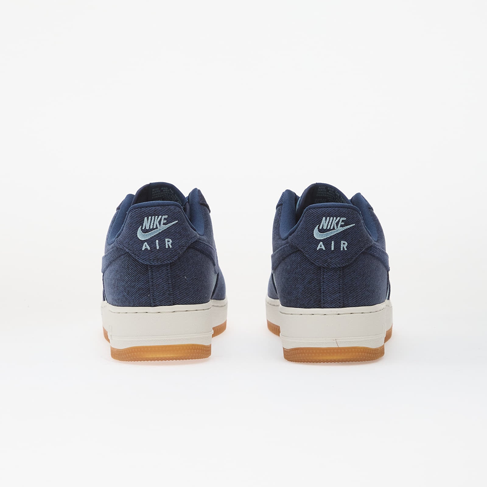 Men's sneakers and shoes Nike Air Force 1 '07 Lv8 Denim Navy/ Navy-Worn Blue-Summit White