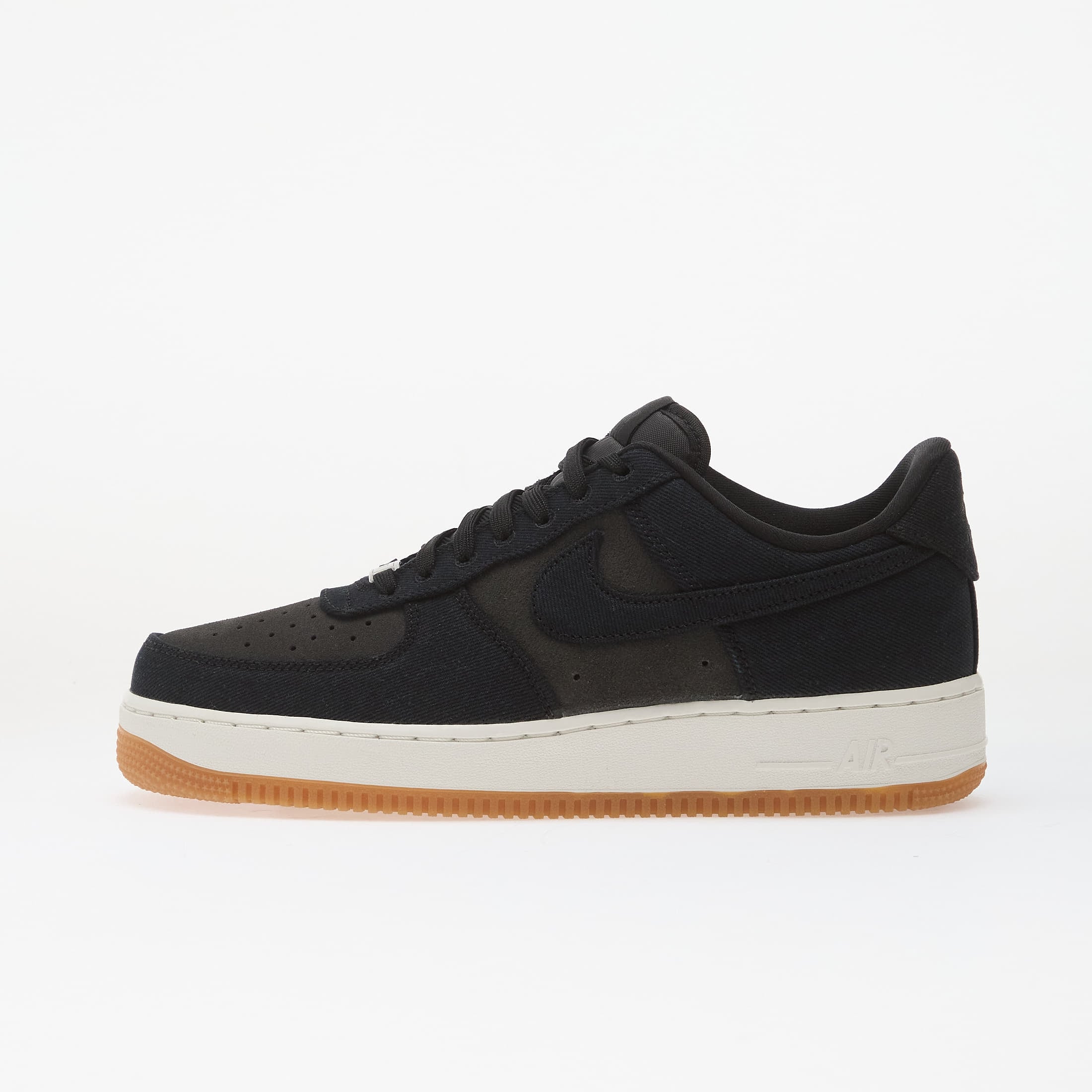 Sneakers Nike Air Force 1 '07 Lv8 Denim Black/ Black-Dk Smoke Grey-Gum Med Brown EUR 38.5