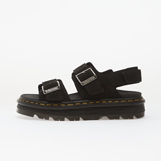 Dr. Martens Zebzag Sandal Suede Black