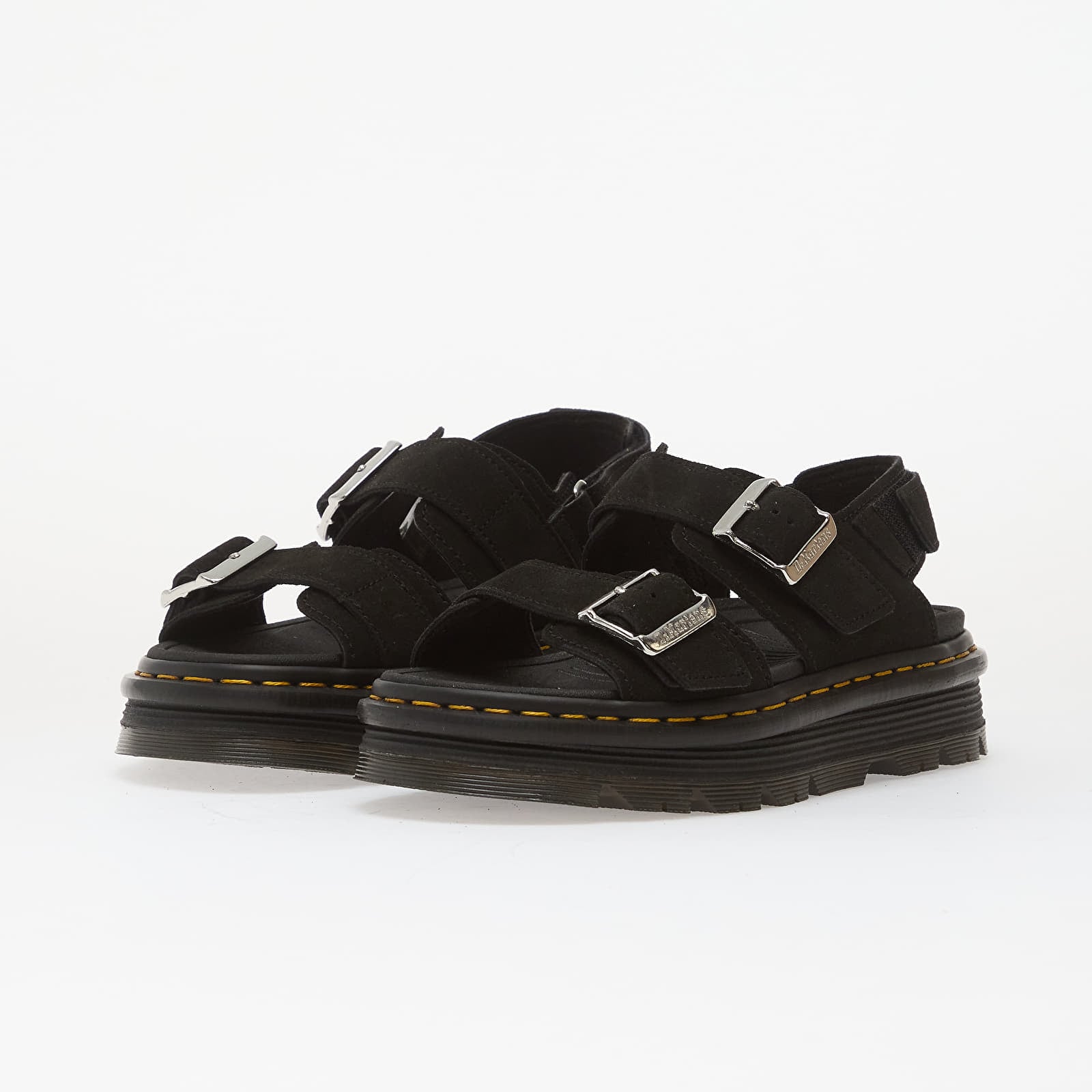 Damesschoenen Dr. Martens Zebzag Sandal Suede Black