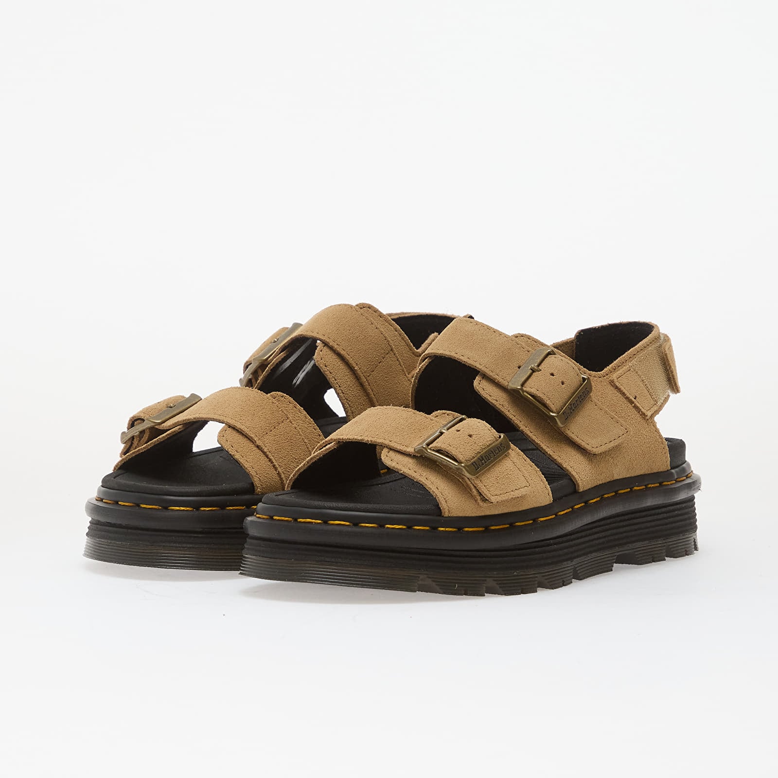 Damesschoenen Dr. Martens ZebZag Sandal Savannah Tan