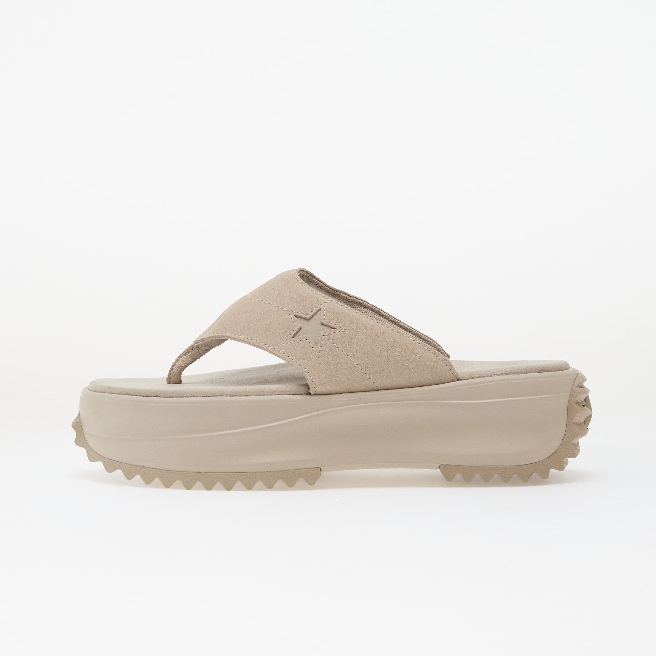 Sneakers Converse Run Star Sandal Platform Suede Papyrus EUR 36