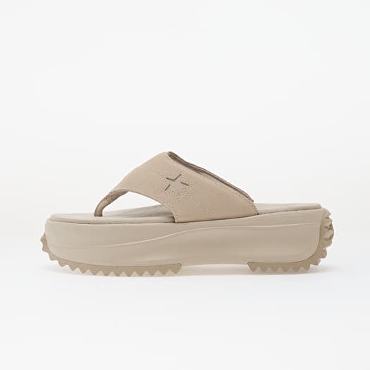 Converse ​Run Star Sandal Platform Suede Papyrus