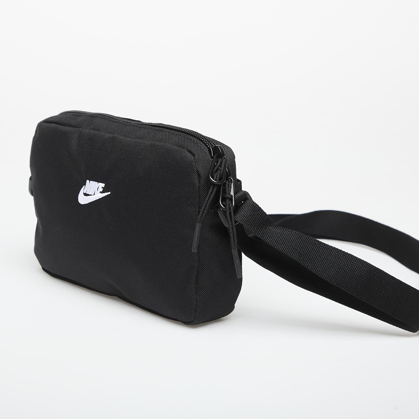 Moške torbice za okoli pasu Nike Heritage Crossbody Bag 2.0 2L Black/ Black/ White