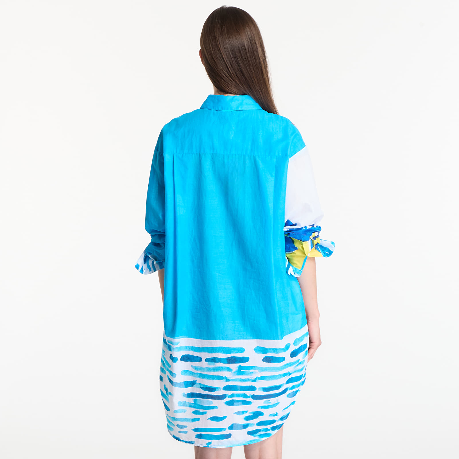 Abiti Michael Kors X Christina Zimpel Beach Shirt Dress White