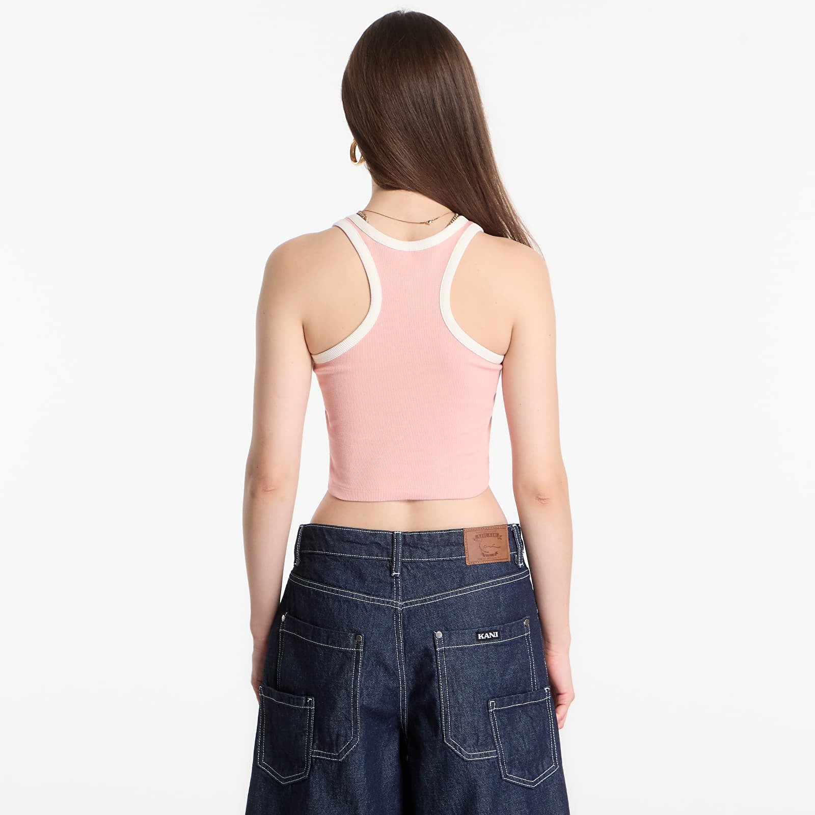 Oberteile Karl Kani Kani Jeans Rib Racer Top Pink