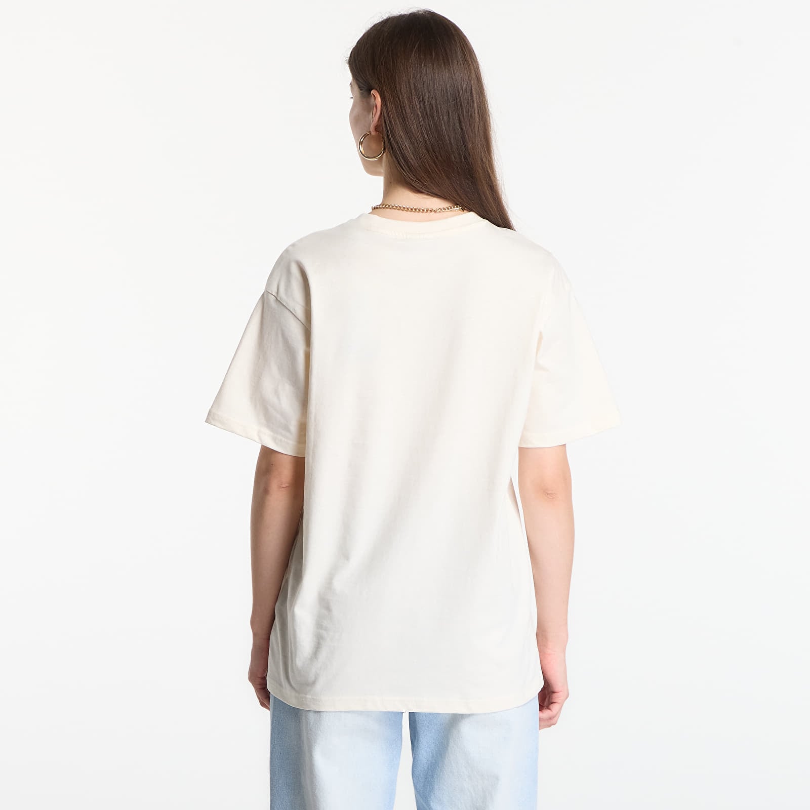 Marškinėliai Karl Kani Kani Jeans Oversized T-Shirt White