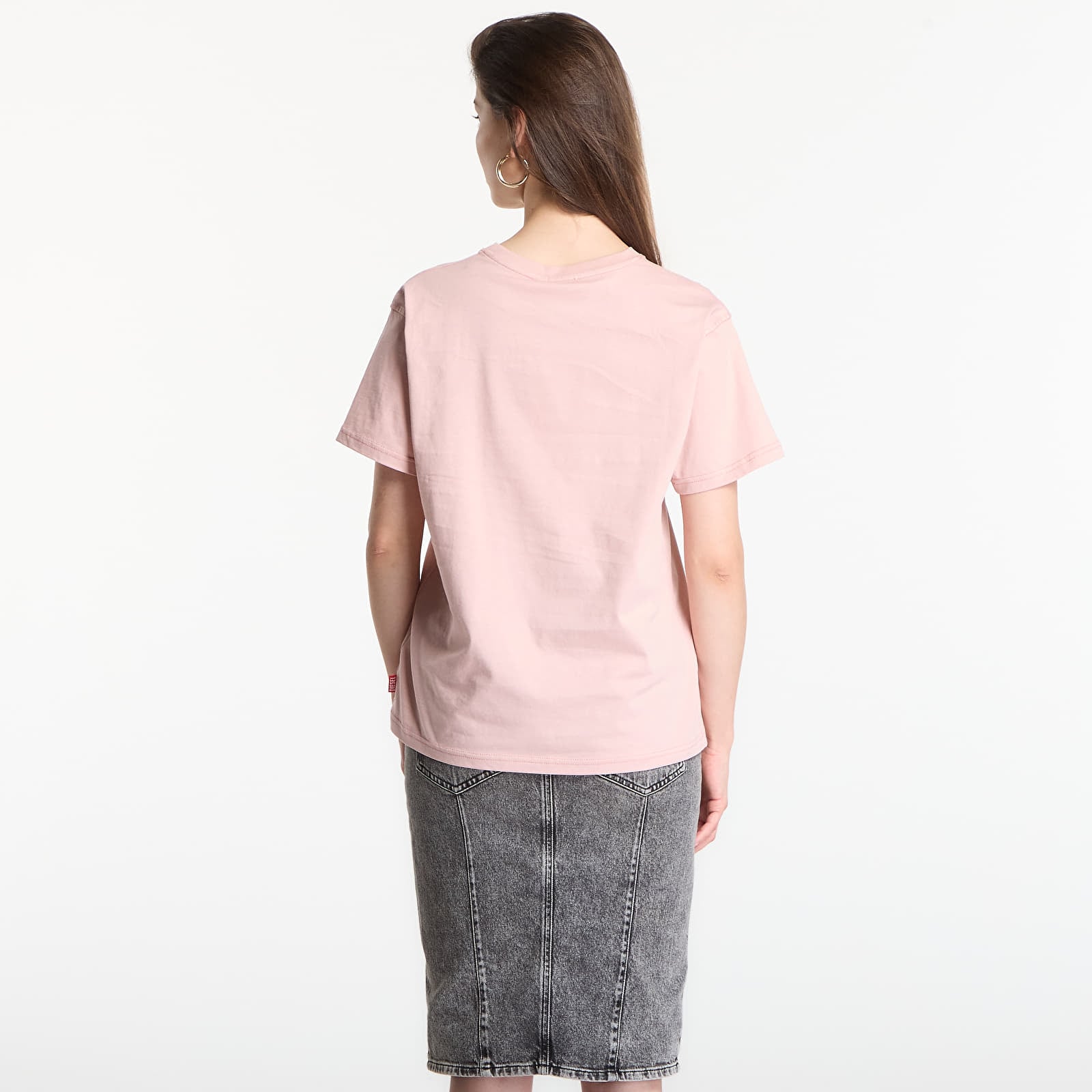 Naiste T-särgid Diesel T-Normy-S6 T-Shirt Pale Mauve