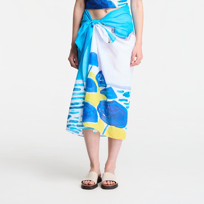 Michael Kors X Christina Zimpel Beach Sarong White