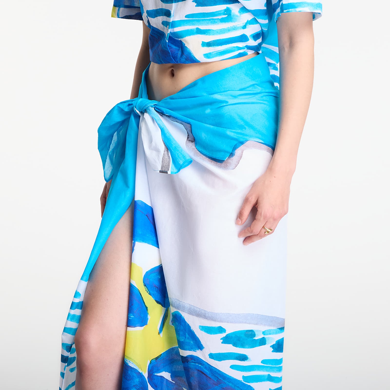 Другие аксессуары Michael Kors X Christina Zimpel Beach Sarong White
