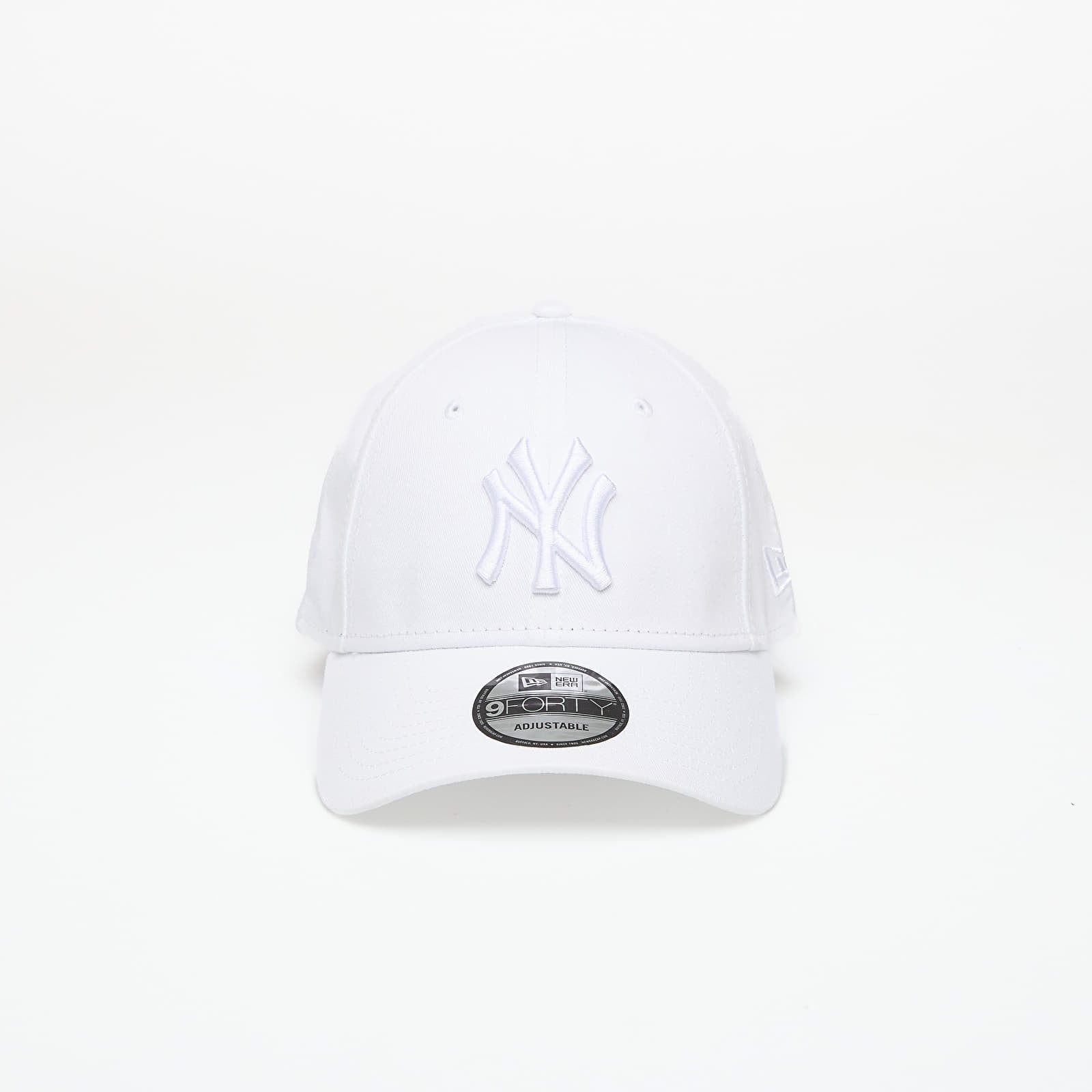 Șepci pentru bărbați New Era 9FORTY MLB Nos League Essential New York Yankees Optic White/ Optic White