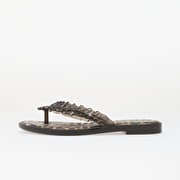 Melissa Flip Flop Slim + Ganni Ad Black