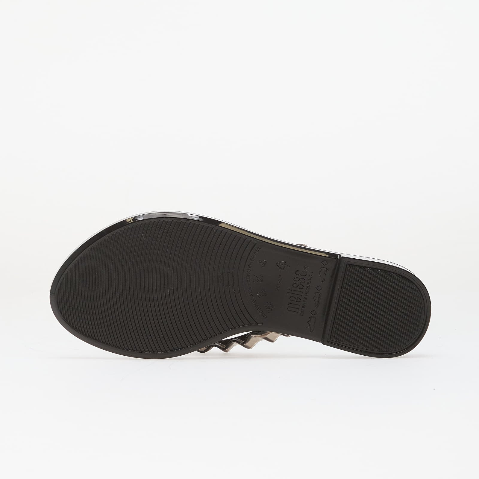 Γυναικεία παπούτσια Melissa Flip Flop Slim + Ganni Ad Black