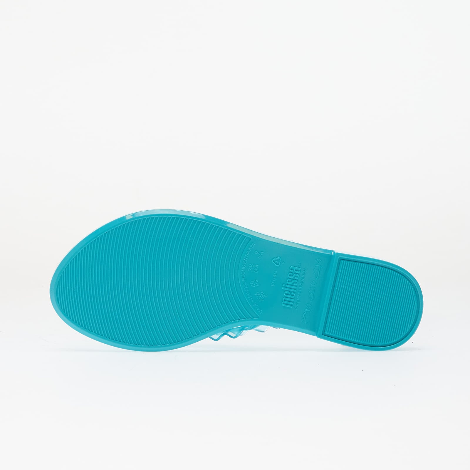 Women's sneakers and shoes Melissa Flip Flop Slim + Ganni Ad Blue
