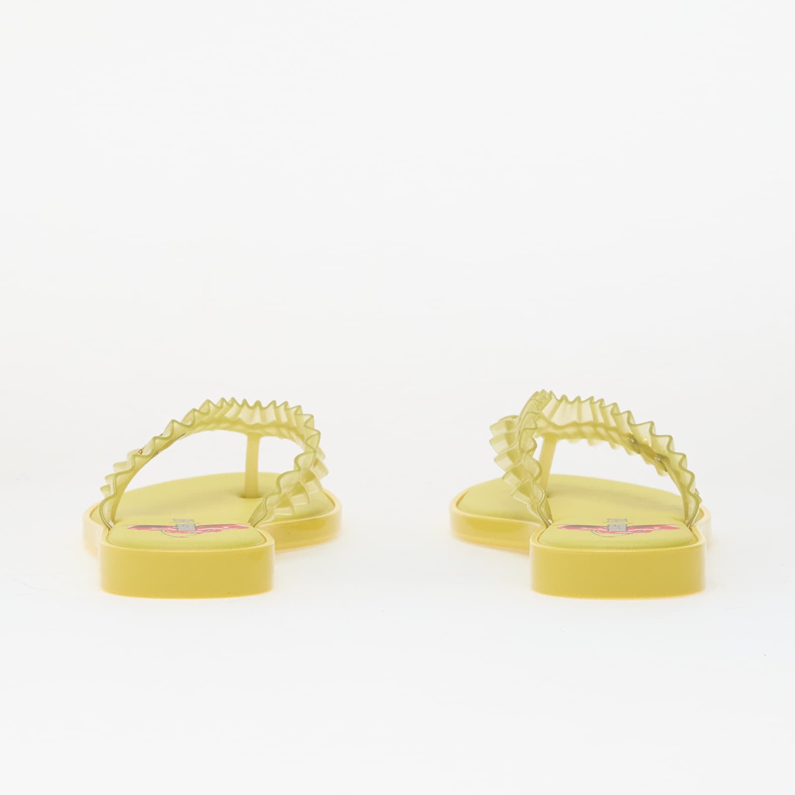 Γυναικεία παπούτσια Melissa Flip Flop Slim + Ganni Ad Yellow