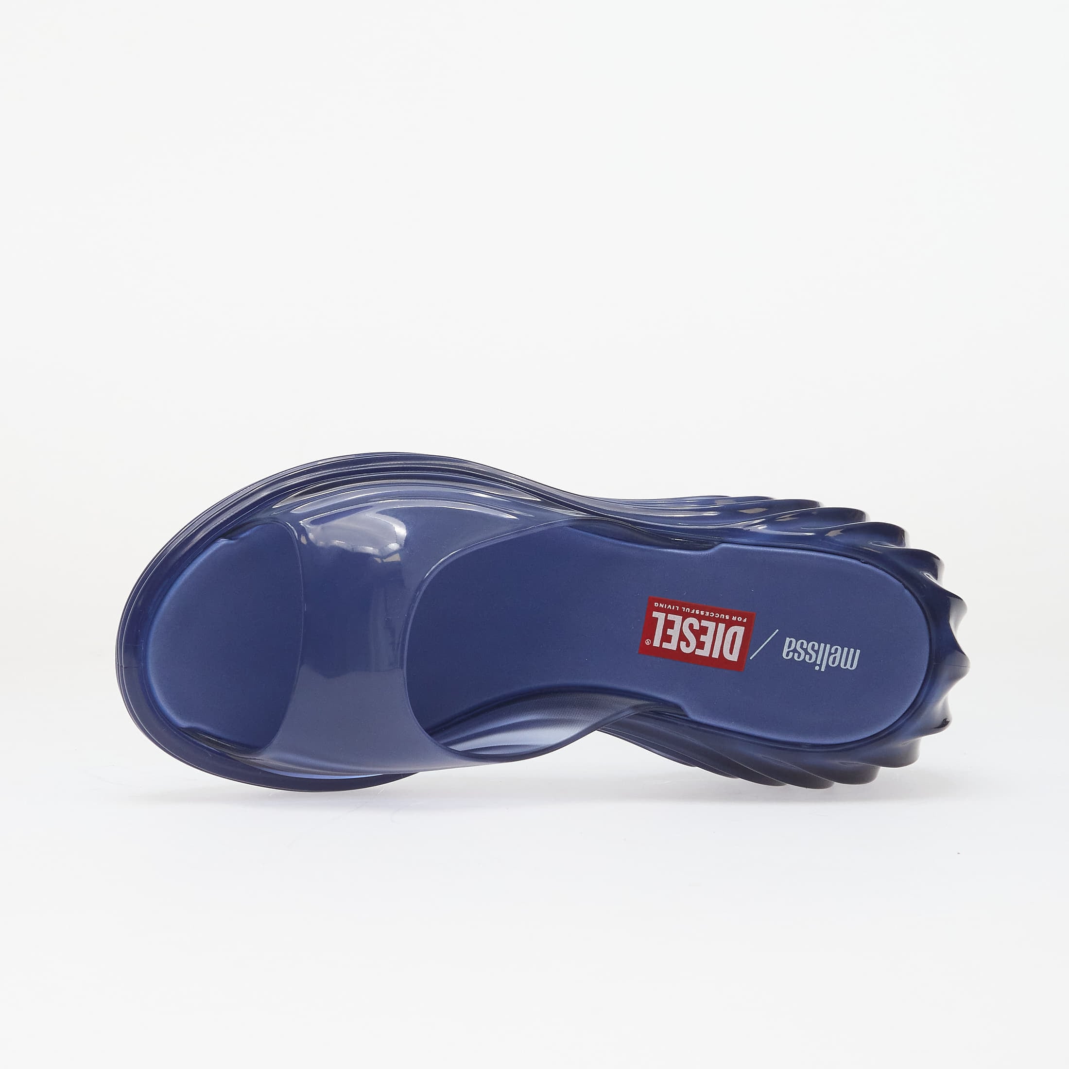 Melissa Melissa x Diesel Platform Ad Dark Blue Transparent 38 - 4