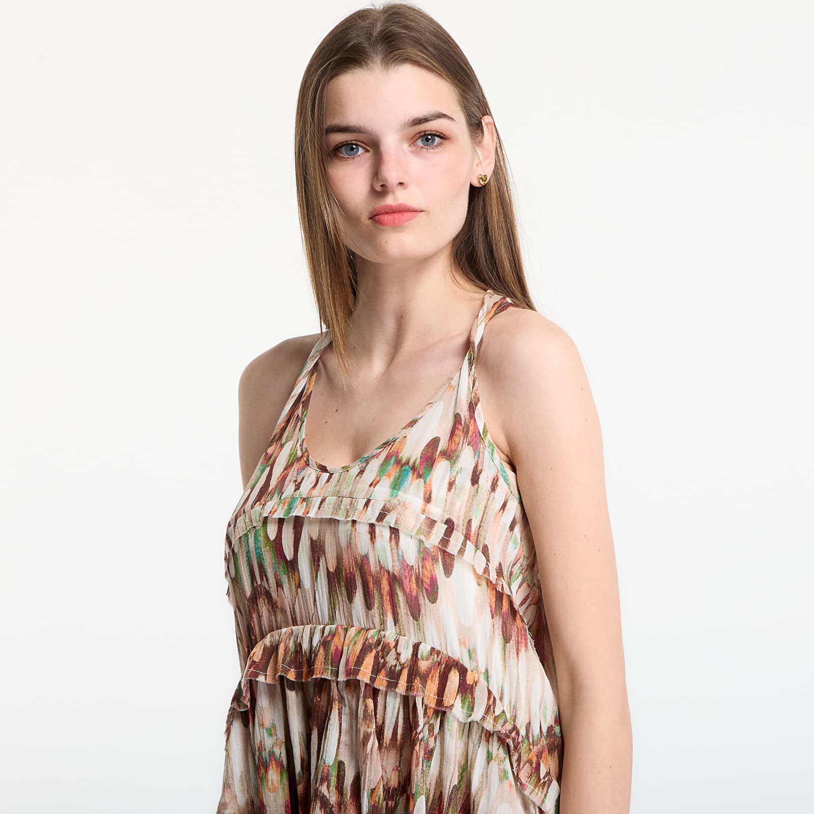 Платья AllSaints Cavarly Mini Dress Oceano Soft Pink