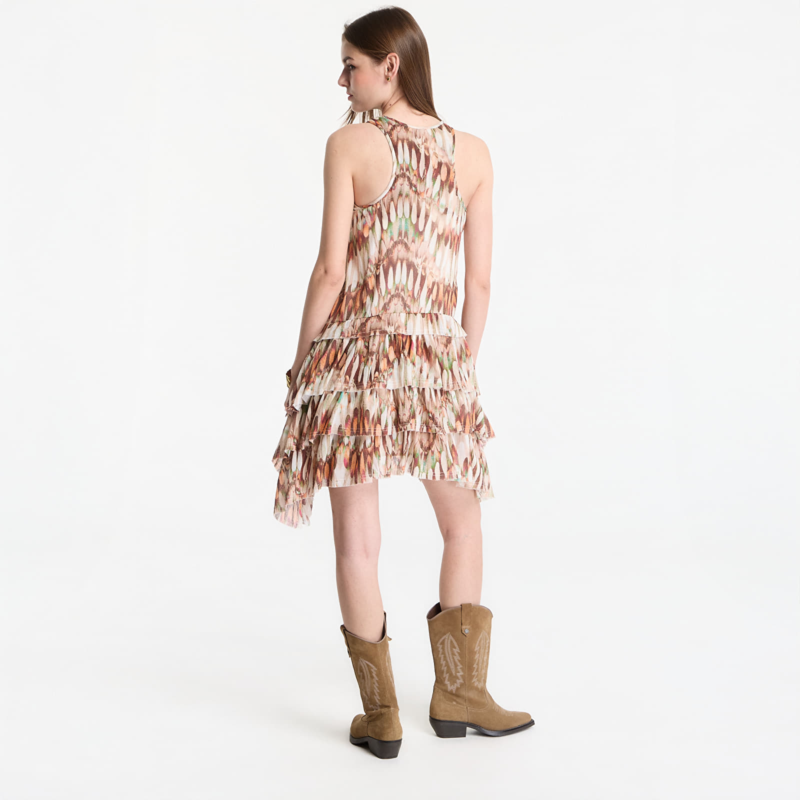 Платья AllSaints Cavarly Mini Dress Oceano Soft Pink